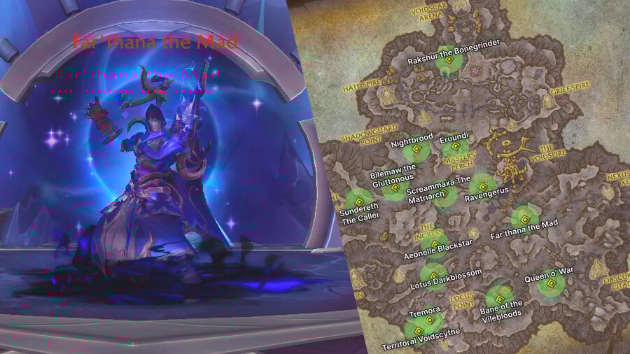 The Ultimate Predator: Voidstorm Rare Locations